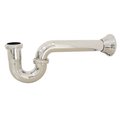 Fauceture CC2126 Vintage 1-1/2" Decor P-Trap, Polished Nickel CC2126